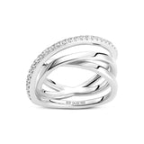 SIF JAKOBS - Spirale ring - Model: R2590-CZ