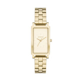 Skagen - Firkantet forgyldt dameur - Modelnr.: SKW3098