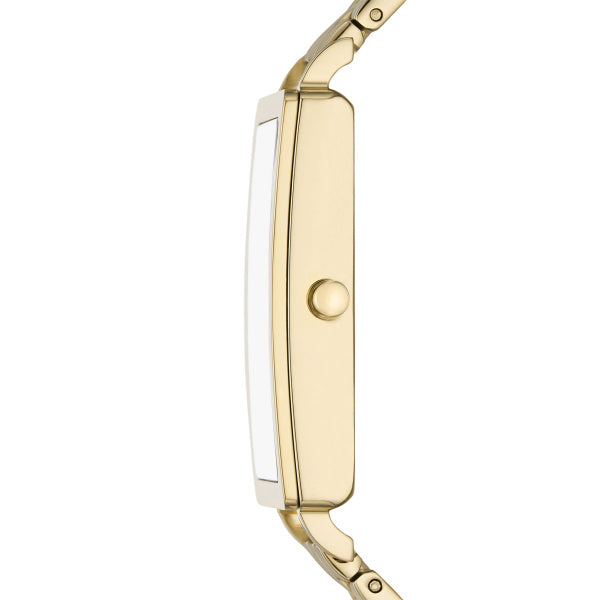 Skagen - Firkantet forgyldt dameur - Modelnr.: SKW3098