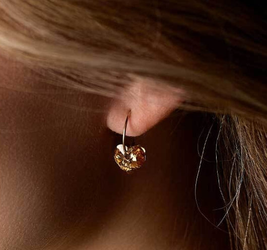 Blomdahl-EAR RING 14 MM, HEART- model 15-1355-78