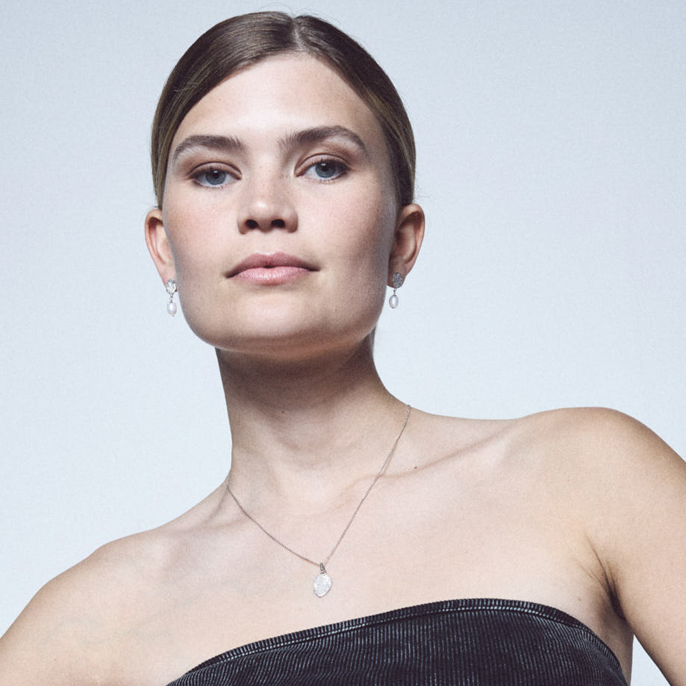 Christina Sparkling Life ørehængere i sølv – model 670-S100 – billede 3