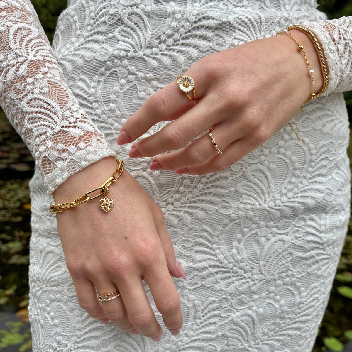 Christina Simple Life Style ring i forgyldt sølv – model 800-1.17.B – billede 5