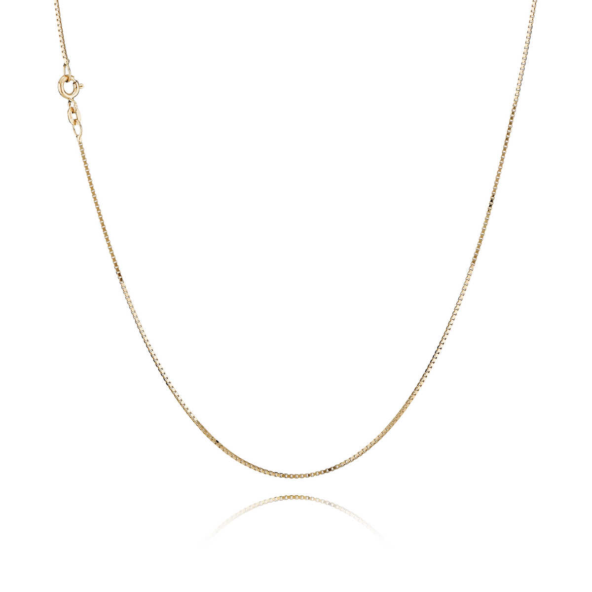 Veneziakæde i 14 kt guld – 1,00 mm