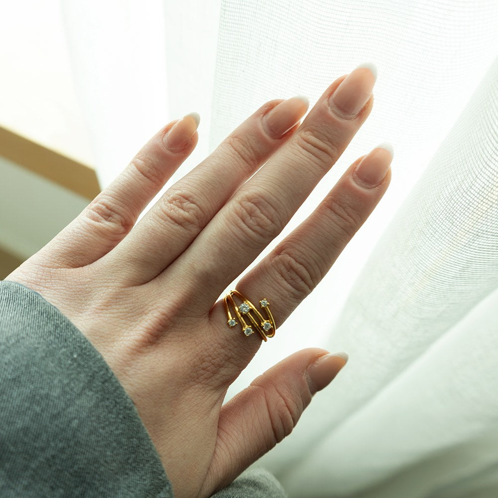 Christina Your Choice ring i forgyldt sølv – model 800-3.16.B – billede 2