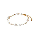 Pernille Corydon - White Dreams armbånd, forgyldt - Model: B-431-GP