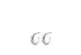 Pernille Corydon - Small Hana, ørering sølv - Model: E-466-S