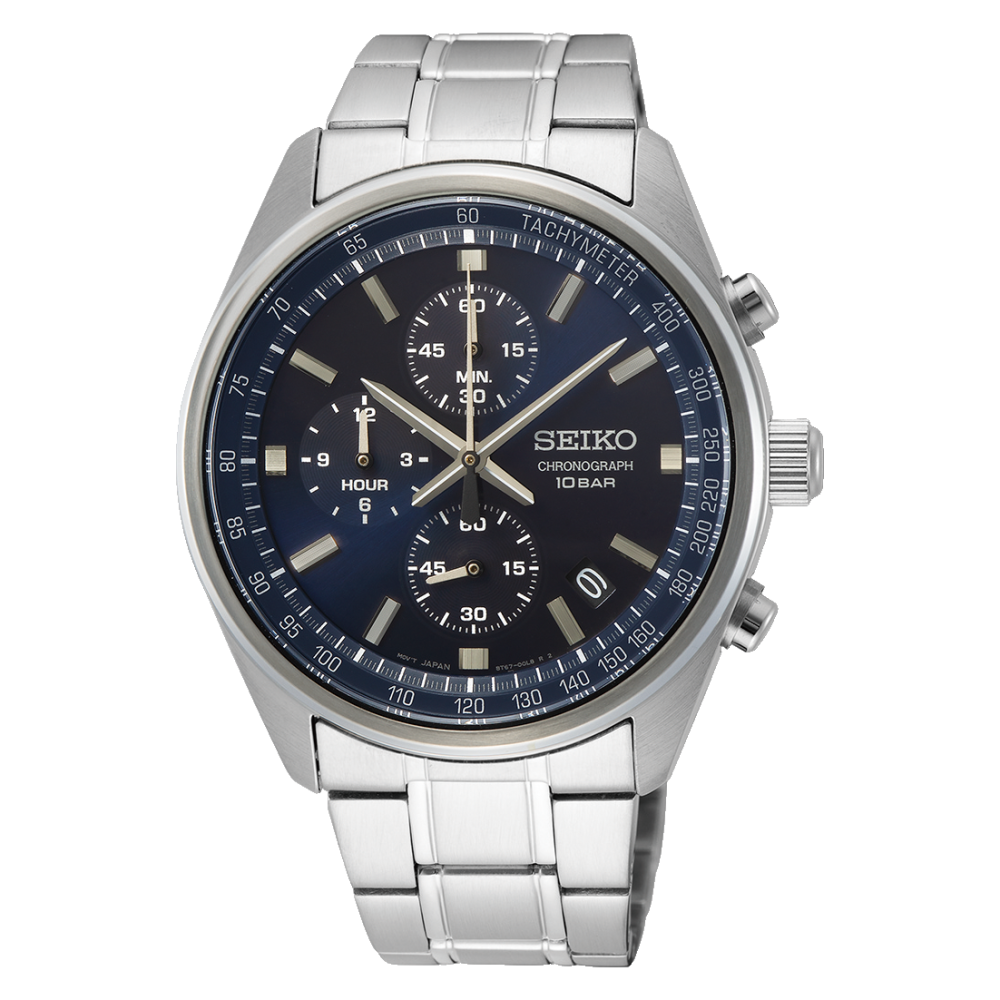 Seiko- SPORT Ur Quartz Kronograf -Model SSB377P1