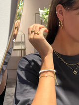 Jeberg Jewellery - Forgyldt - Seaside Stories Pearl ørekæde - Model: 52750