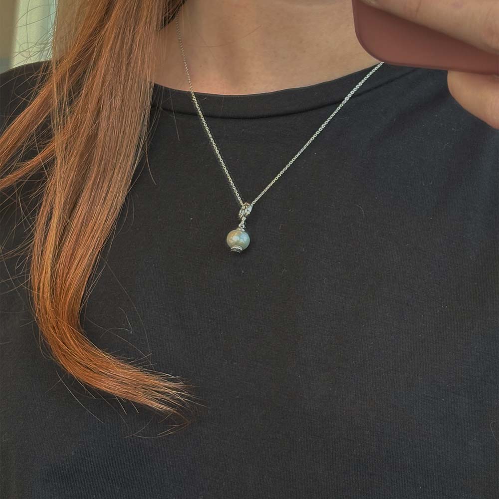 Christina Grey Pearl Dream charm i sølv – model 610-S09GREY – billede 3