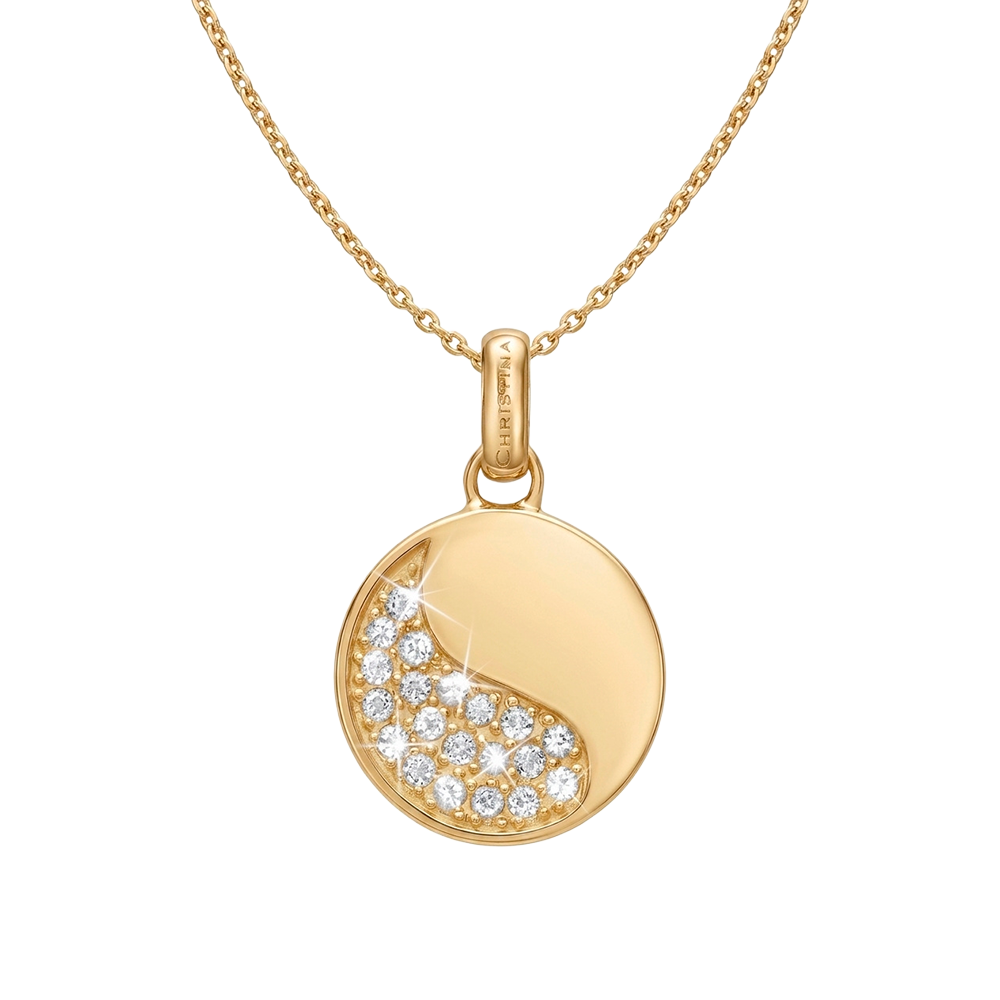 Christina Moon Shine vedhæng i forgyldt sølv – model 680-G58 – billede 3