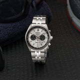 Seiko - Herreur, Stål med lænke og chronograph - Model: SSB425P1