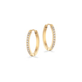 Scrouples - Creoler, Forgyldt stål 2 x 19 mm - Model: ST10059