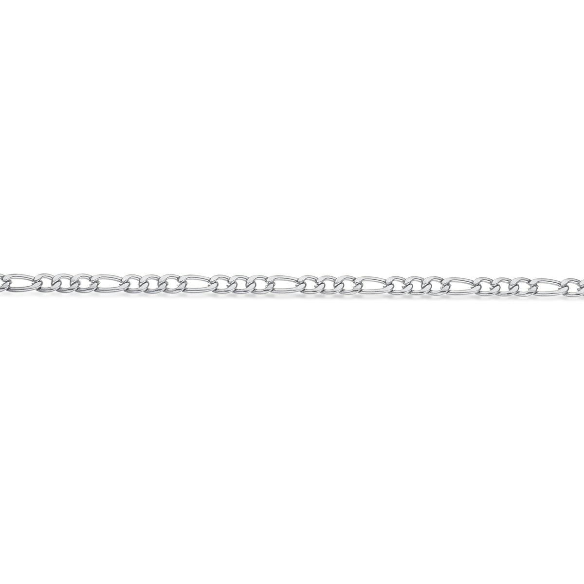 Scrouples - Armbånd, stål, Figaro - Model: ST30005A,L