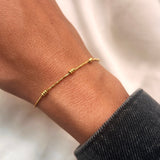 Scrouples - Armbånd, forgyldt stål - Model: ST30011A,M