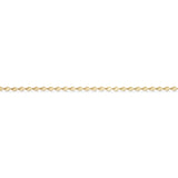 Scrouples- Molly armbånd plissé messing fg.17+2 cm-model ST30092A,M