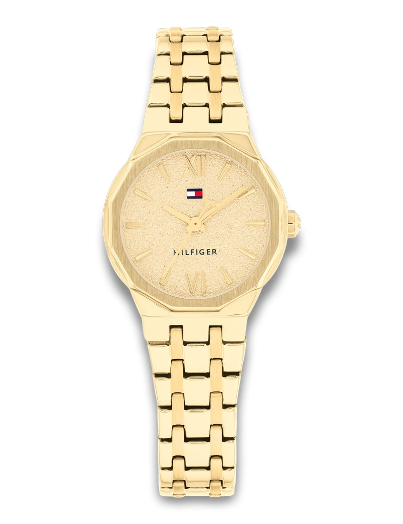 Tommy Hilfiger - Dameur Mackenzie i forgyldt stål, 36 mm - Model: 1782886