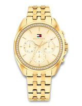 Tommy Hilfiger - Dameur Mellie, forgyldt stål med lænke - Model: 1782803