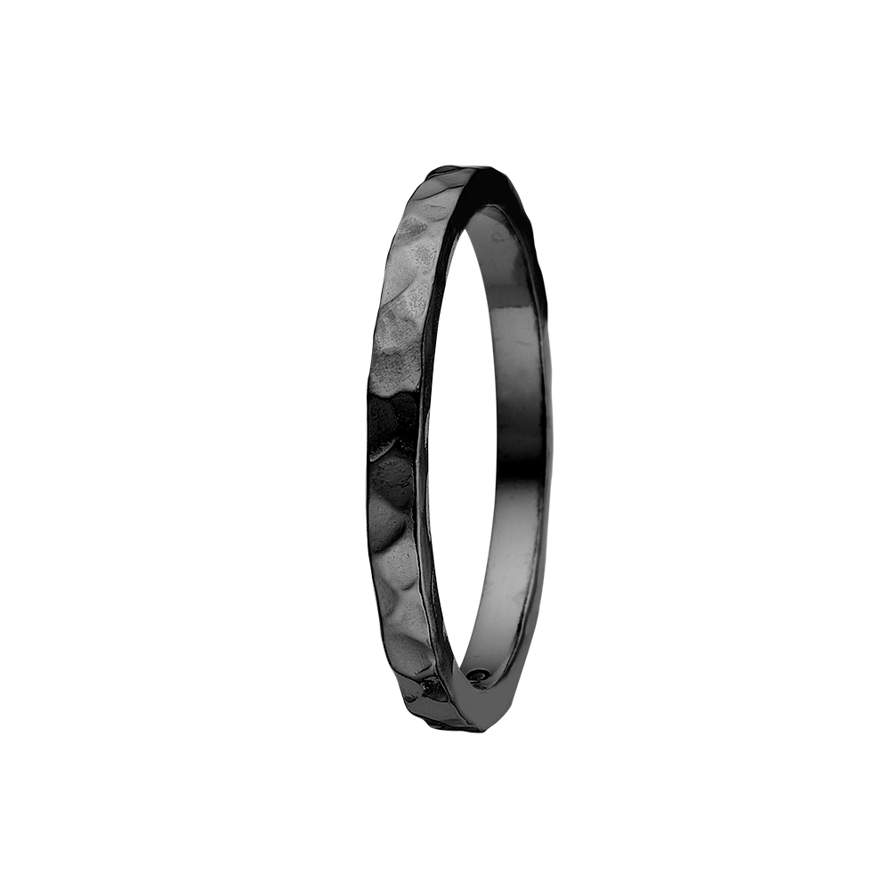 Køb Christina Jewelry & watches - Sort rhodineret sølv ring, Experience - Modelnr: 800-0.6.D hos Guldsmed Smeds