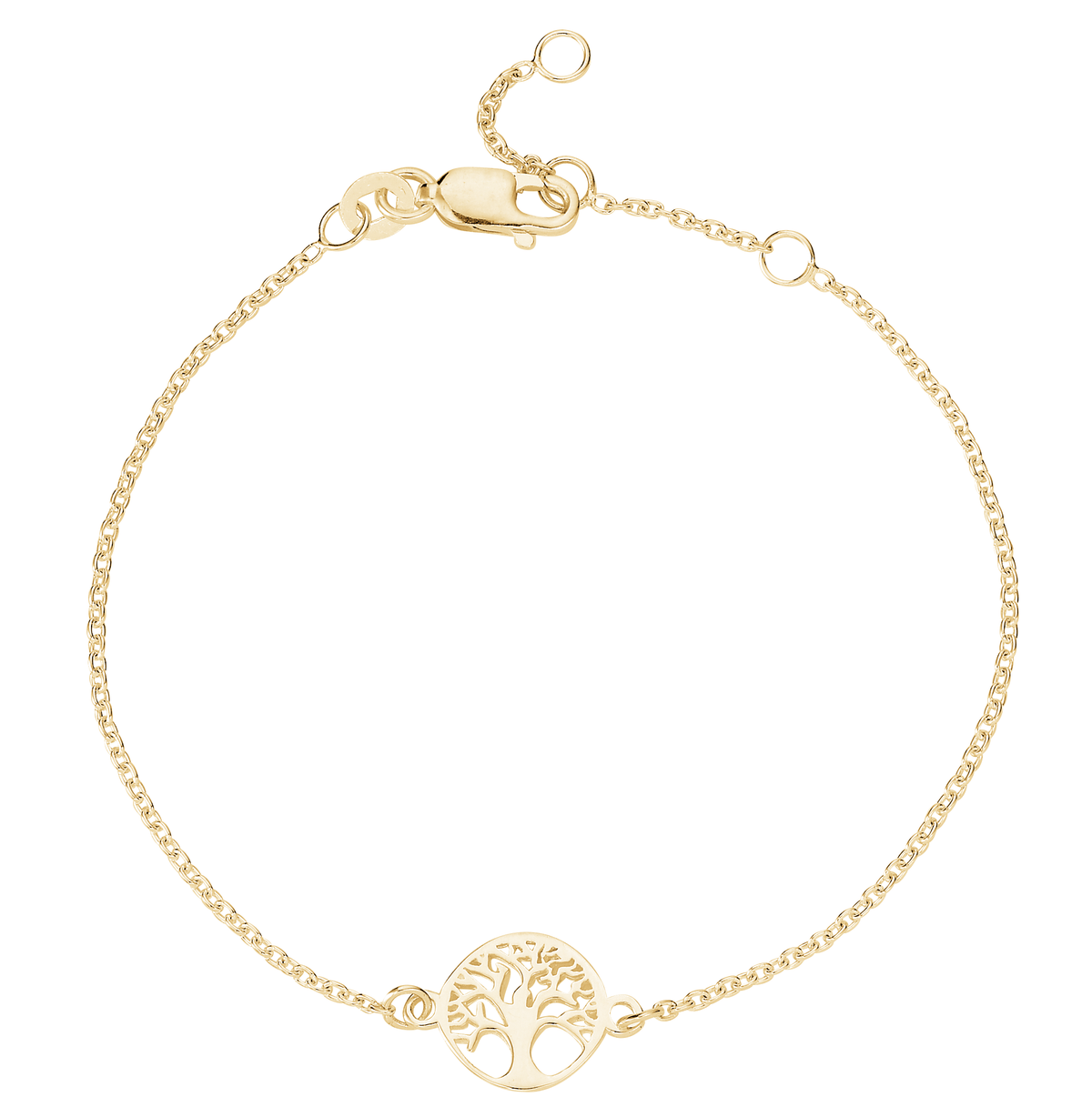 Køb Aagaard - FORG. SØLV ARMBÅND M/LIVETSTRÆ 16+3CM - Model: 03104309-16 hos Guldsmed Smeds