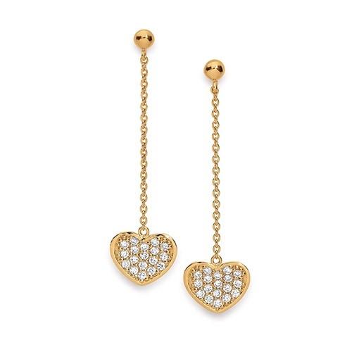 Køb Aagaard - FORG. SØLV ØREHÆNGER M/SY.ZIRCONIA - Modelnr.: 03971321-75 hos Guldsmed Smeds