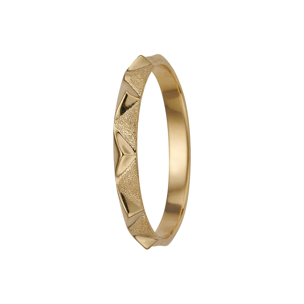 Køb Christina Jewelry - Ring, Mountains, goldpl silver, størrelse 49 - Model: 800-1.14.B hos Guldsmed Smeds