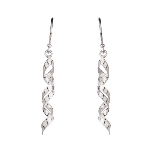Køb L&G - Ørehænger sølv rho. - Spiral - Modelnr.: LG-1070271 hos Guldsmed Smeds