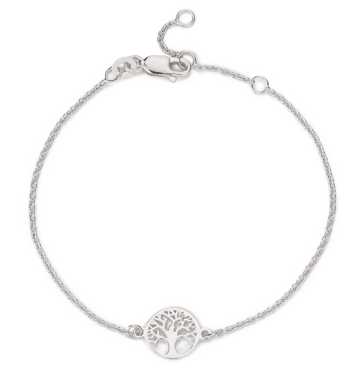Køb Aagaard - SØLV ARMBÅND M/LIVETSTRÆ 16+3CM - Model: 11104309-16 hos Guldsmed Smeds