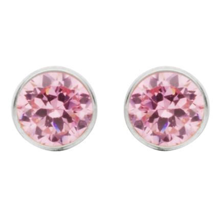 Køb Scrouples - Ørepynt sølv 3,5 mm. pink zir. - Modelnr.: 112152 hos Guldsmed Smeds