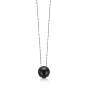 Køb Aagaard - SØLV COLLIER M/ONYX - Modelnr.: 11333356-45 hos Guldsmed Smeds