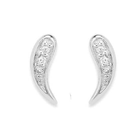 Køb Aagaard - SØLV ØRESTIK M/SY.ZIRCONIA - Modelnr.: 11921114-75 hos Guldsmed Smeds