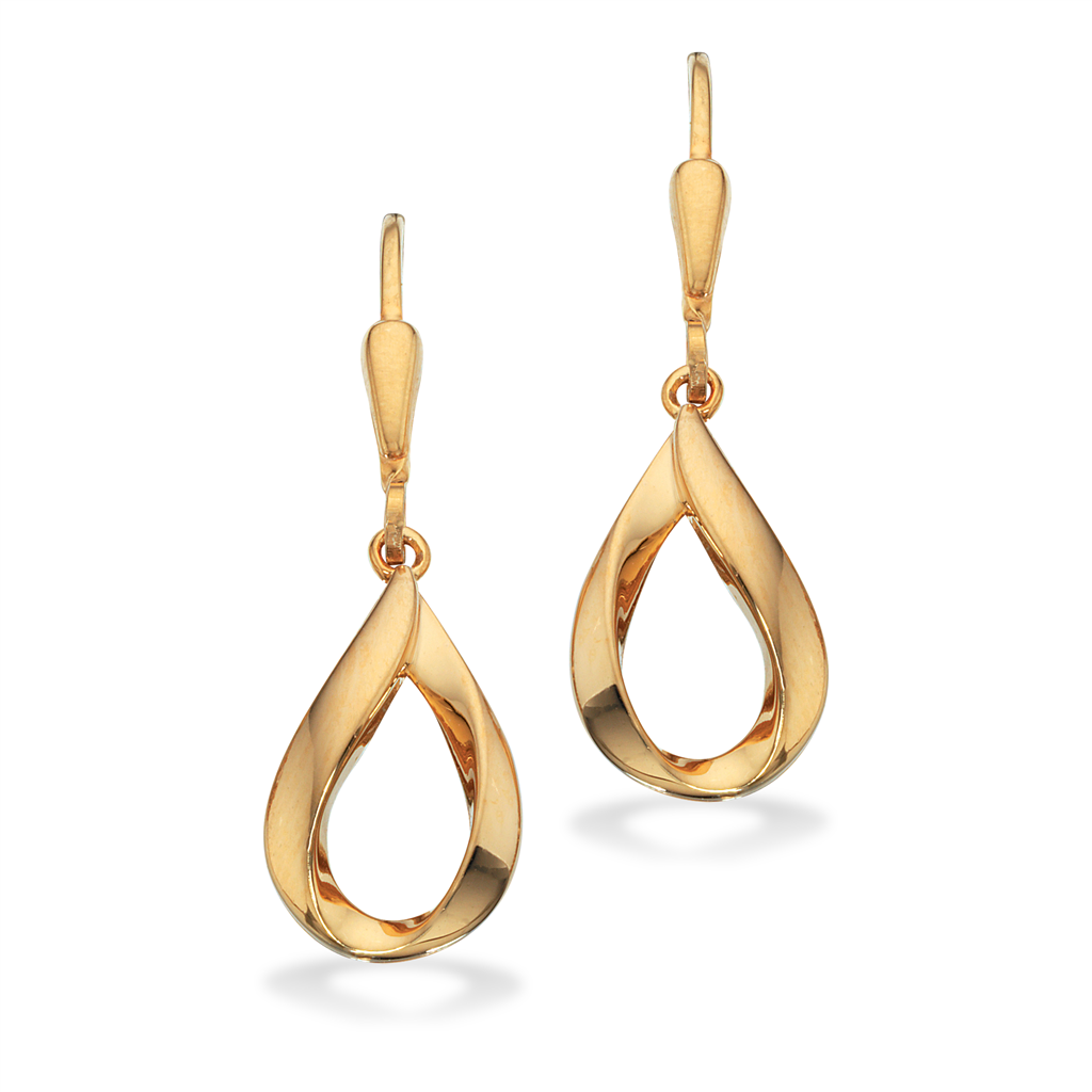Scrouples - 8 kt guld ørehænger - Model: 120543