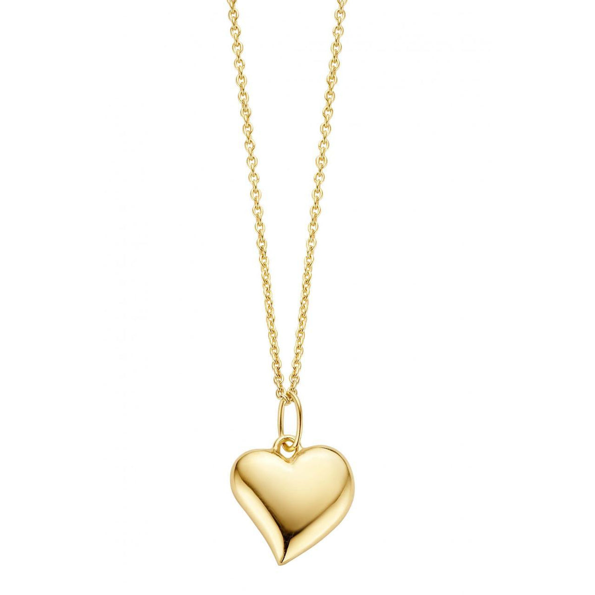 Køb Spirit Icons - Heart halskæde 45 cm - 14 kt. guld - Model 14006-45 hos Guldsmed Smeds
