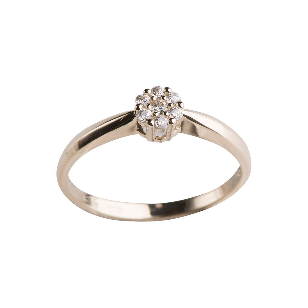 Køb Nordahl Andersen - 8kt guldring m. cz. - Model: 142 1346CZ3 hos Guldsmed Smeds