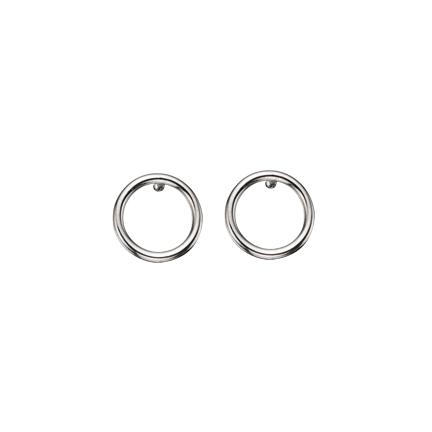 Køb Scrouples - Sølvørestikkere rhod. - wearlove - cirkel - Modelnr.: 144082 hos Guldsmed Smeds