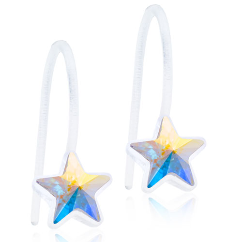 Køb Blomdahl - MP Pendant Fixed Star 6 mm, Rainbow - Model: 15-0180-0802 hos Guldsmed Smeds