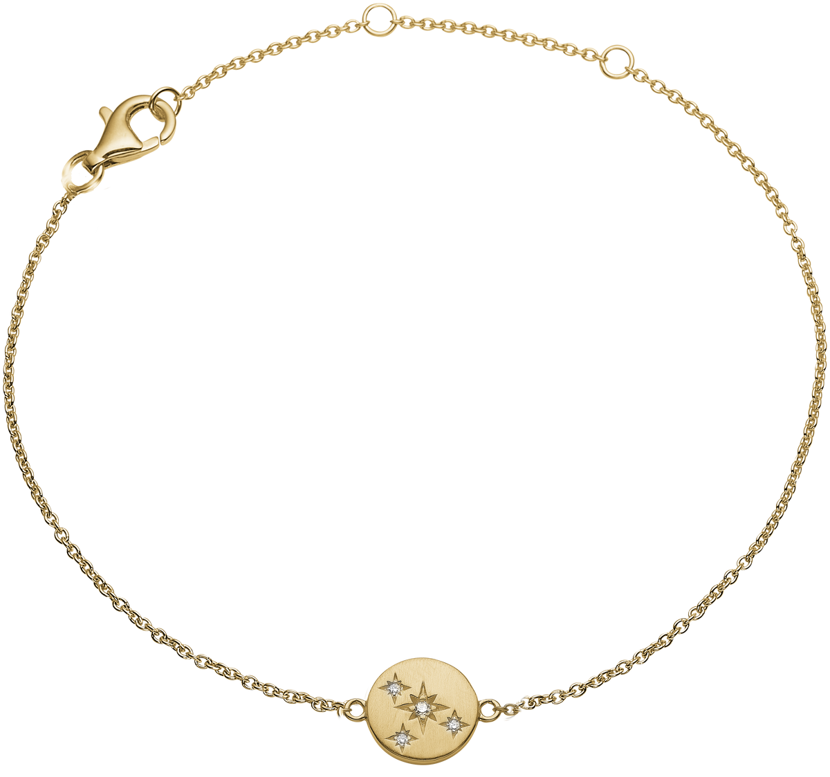 Køb Aagaard - Armbånd, cz stjerner, forg sølv - Model: 1601-KZ-G03 hos Guldsmed Smeds