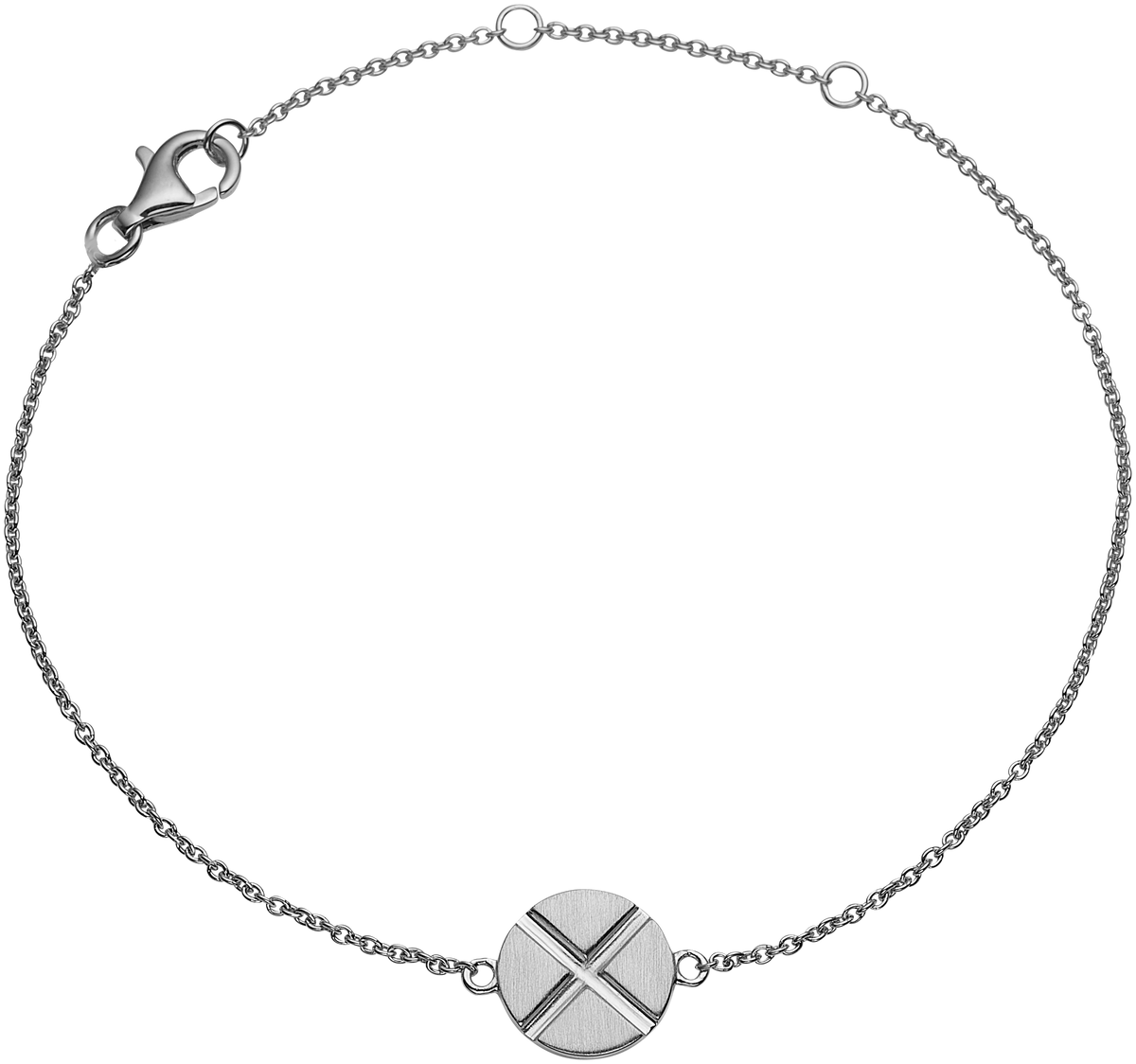 Køb Aagaard - Armbånd, kryds, sølv - Model: 1601-KZ-S02 hos Guldsmed Smeds