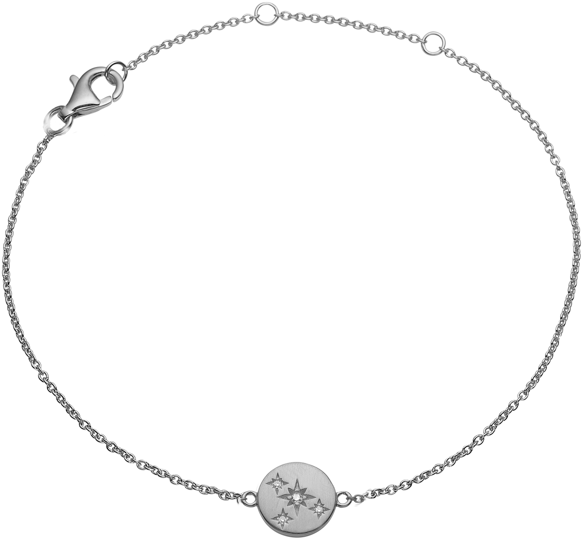 Køb Aagaard - Armbånd, cz stjerner, sølv - Model: 1601-KZ-S03 hos Guldsmed Smeds