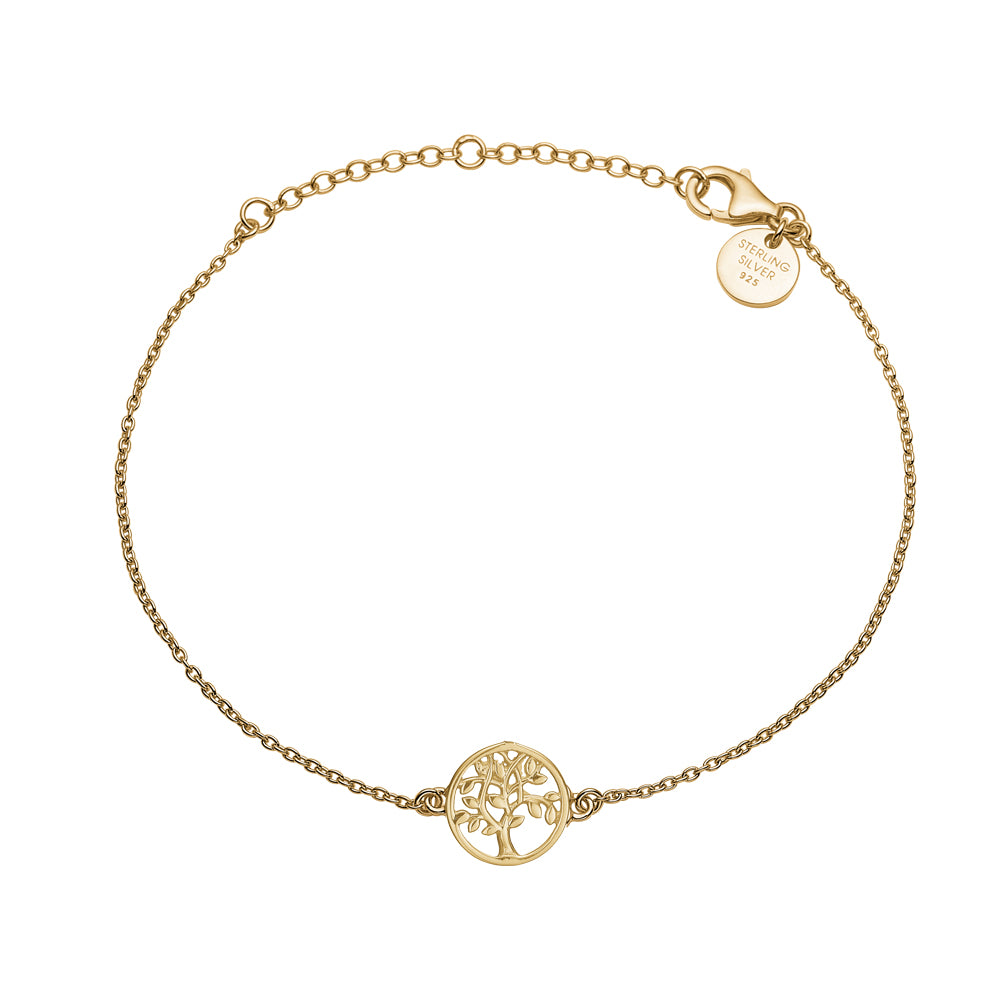 Køb Aagaard - Armbånd forgyldt, livets træ - Model: 1601-S-G06 hos Guldsmed Smeds