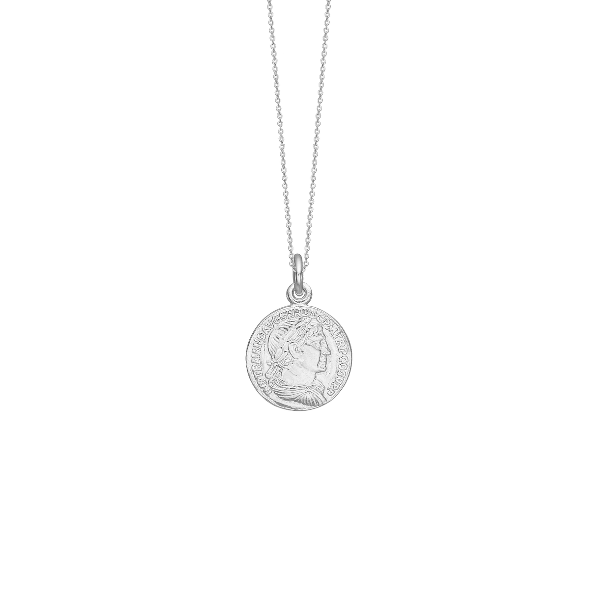 Aagaard - Halskæde sølv "Lucky Coin" - Model: 1680-S-S62-45