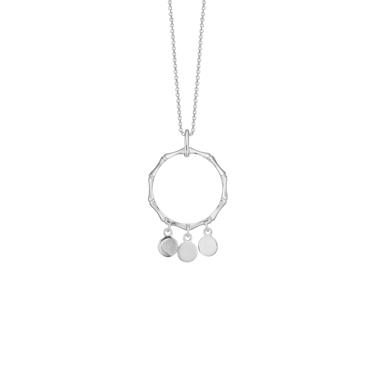 Aagaard - Halskæde sølv "Happy Coins" - Model: 1680-S-S68-45
