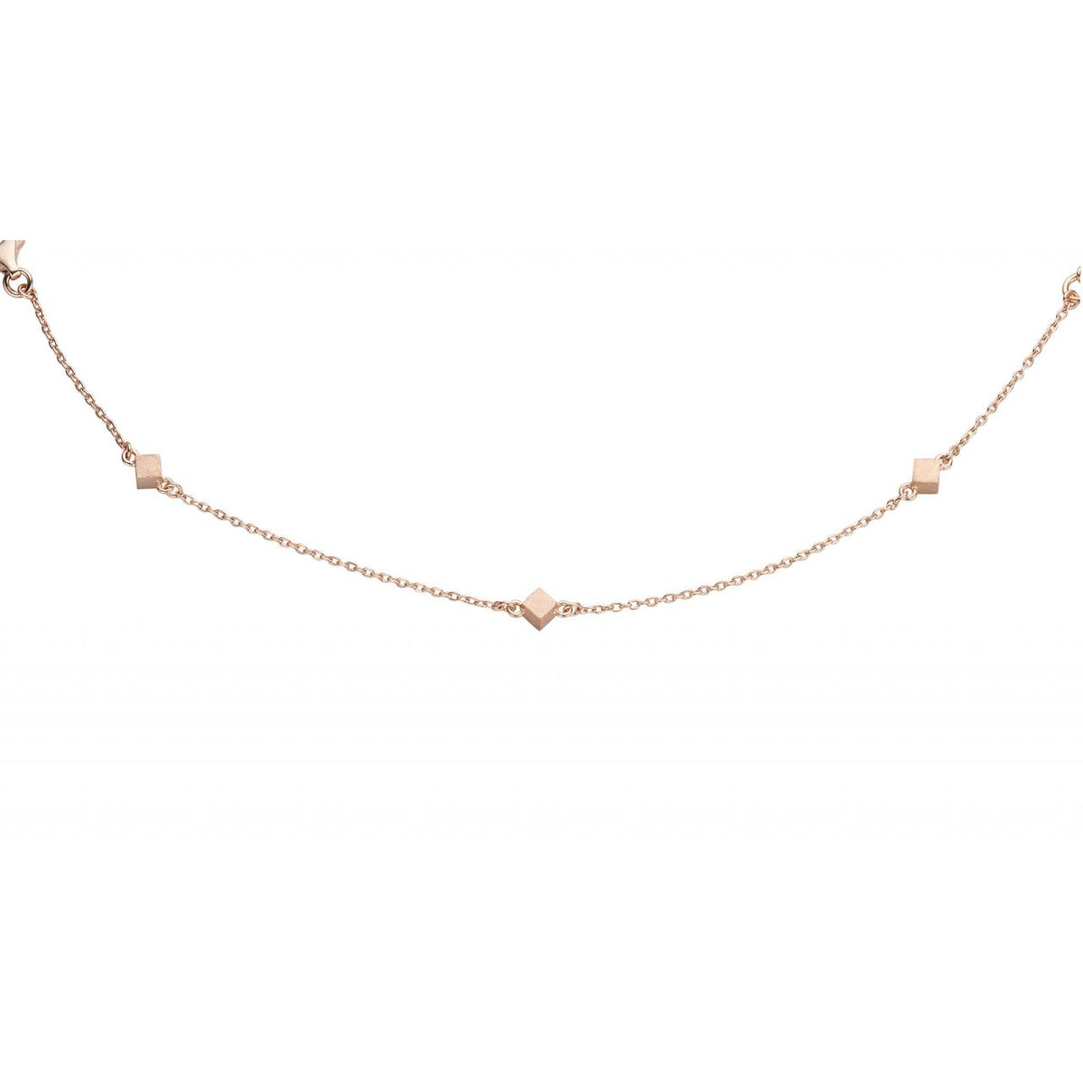 Køb SPIRIT ICONS - BLOCK , ARMBÅND I ROSA FORGYLDT SØLV - MODEL: 20144 hos Guldsmed Smeds