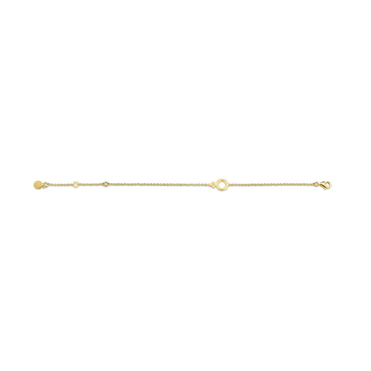 Køb SPIRIT ICONS - She, Armbånd sølv fg. mat m. diamant - MODEL: 20302 hos Guldsmed Smeds