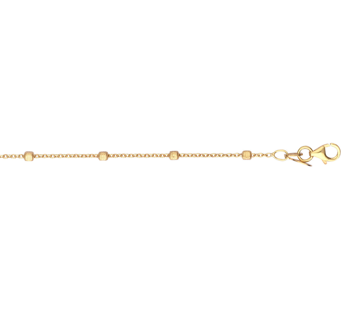Køb L&G - Armbånd sølv fg. - m. firkanter - Modelnr: LG-206962 hos Guldsmed Smeds