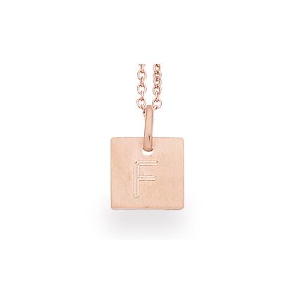 Køb Scrouples - Firkant til grav. sølv rosa fg. m/kæde - Modelnr.: 225832RO hos Guldsmed Smeds