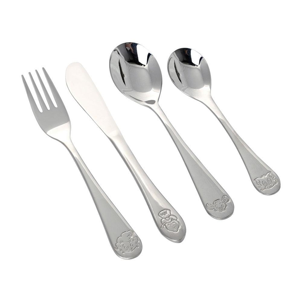 Køb Nordahl Andersen - Rustfrit stål barnebestik BAMSE - Model: 240-1300 hos Guldsmed Smeds