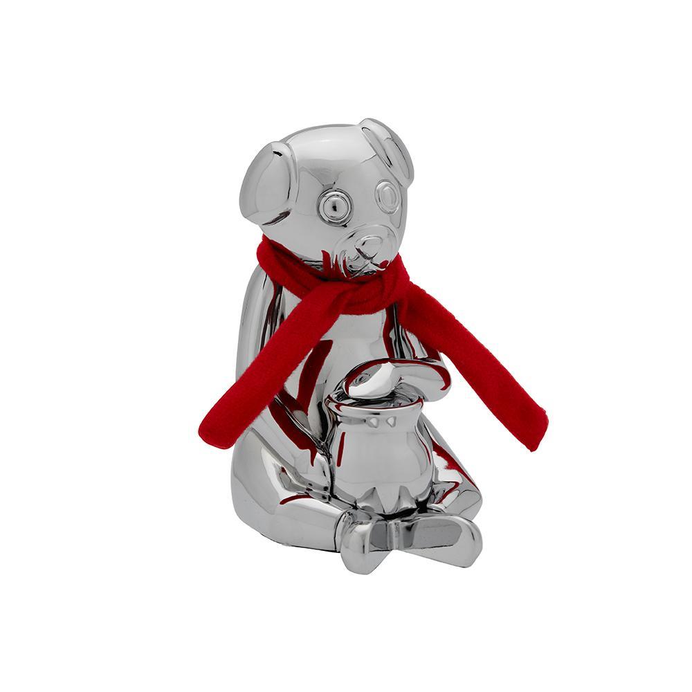 Køb Nordahl Andersen - Forkromet sparebøsse Bamse - Model: 250-86004 hos Guldsmed Smeds