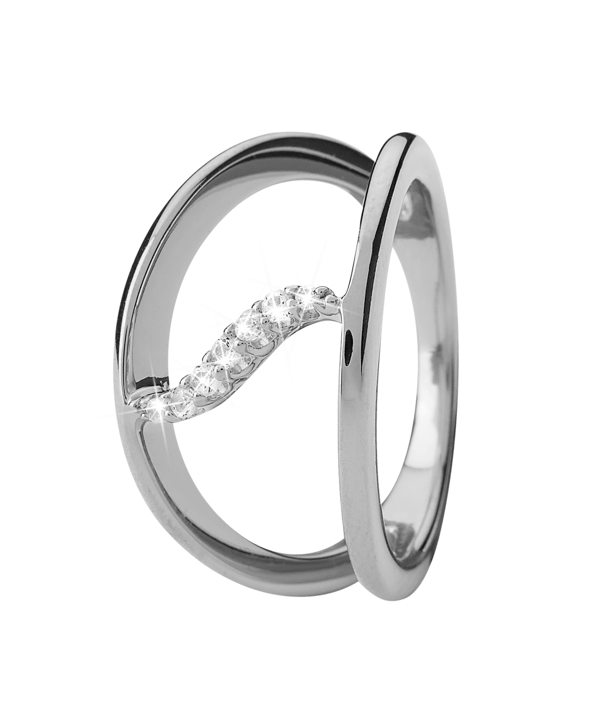 Køb Christina jewelry & watches - Topaz Wave, silver, size 49 - Modelnr.: 800-3.15.A-49 hos Guldsmed Smeds