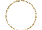 Lund of Copenhagen - 9 kt armbånd med runde led - Model: 3011232