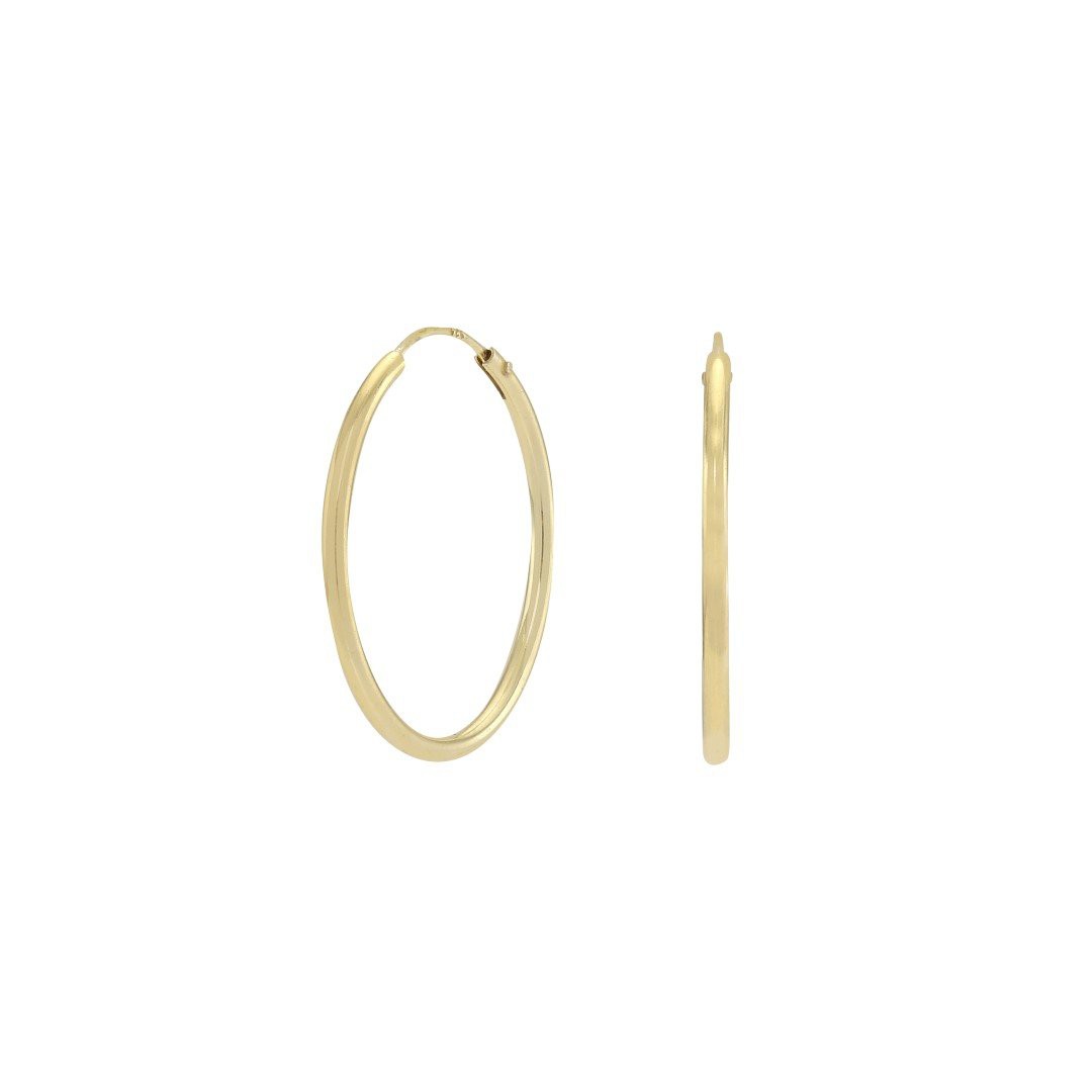 Køb Nordahl Andersen - Forgyldt sølv creol 25mm Hoops - ørering - Modelnr.: 325 585-3 hos Guldsmed Smeds